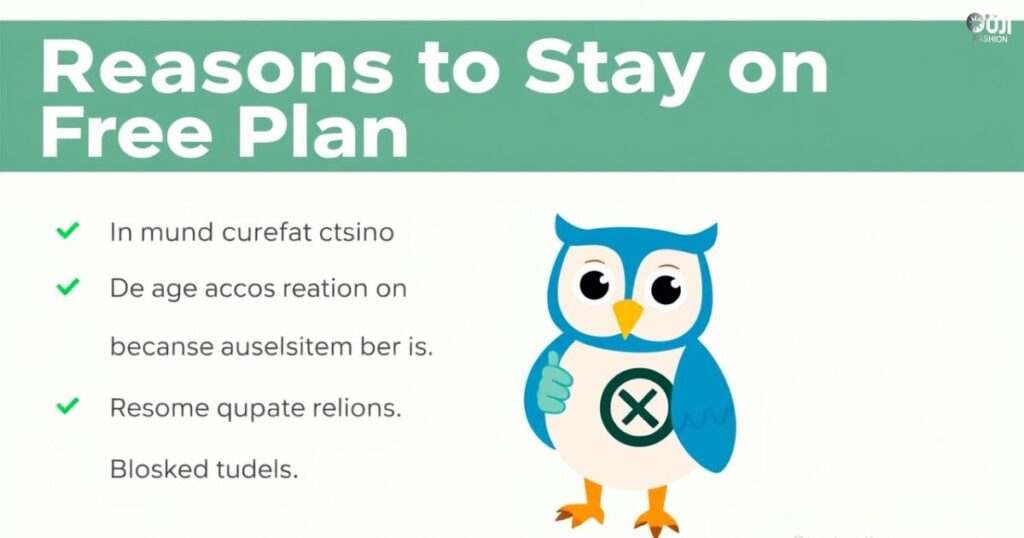 Reasons to Stay on Free Plan