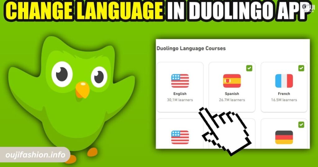 Changing the Interface Language on Duolingo