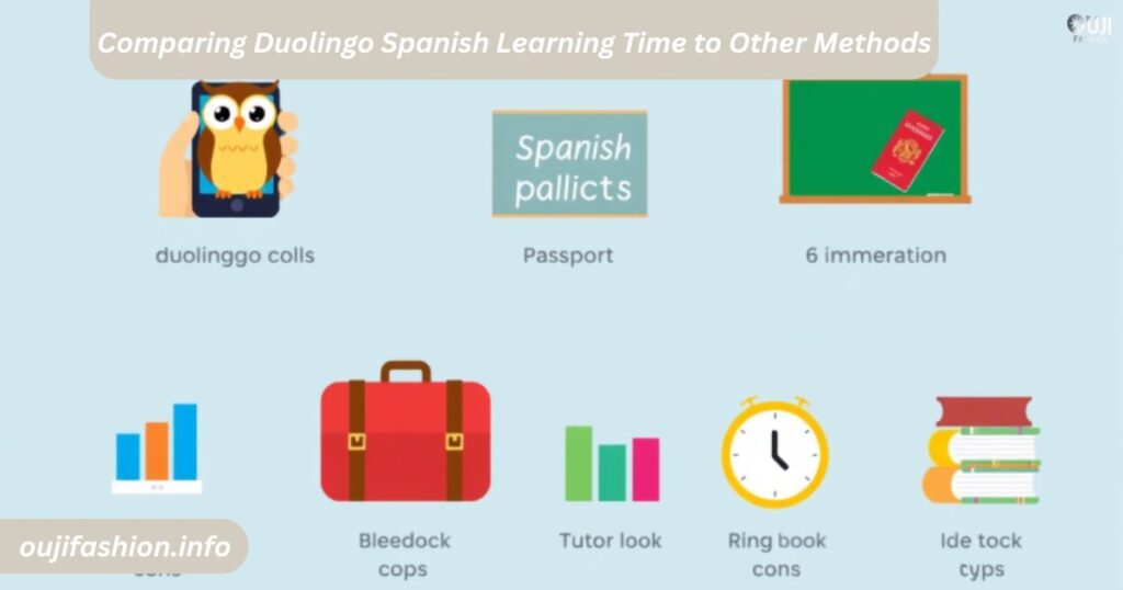Comparing Duolingo Spanish Learning Time to Other Methods