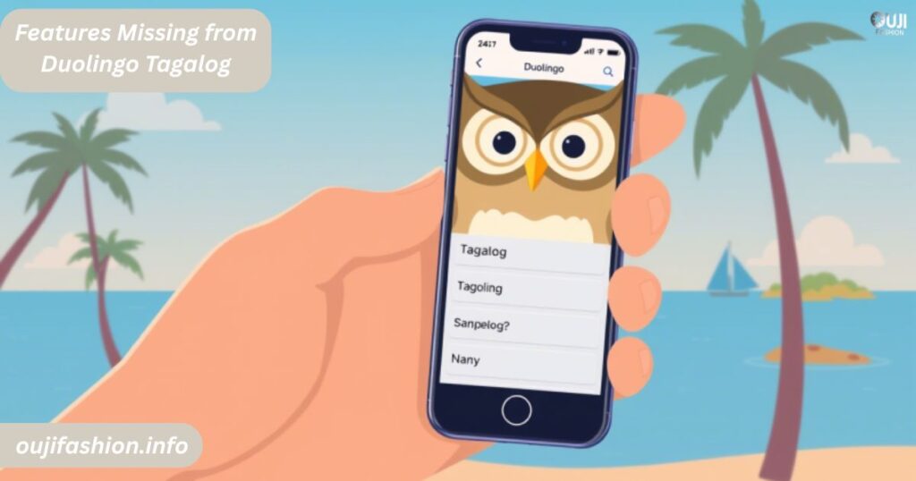 Features Missing from Duolingo Tagalog