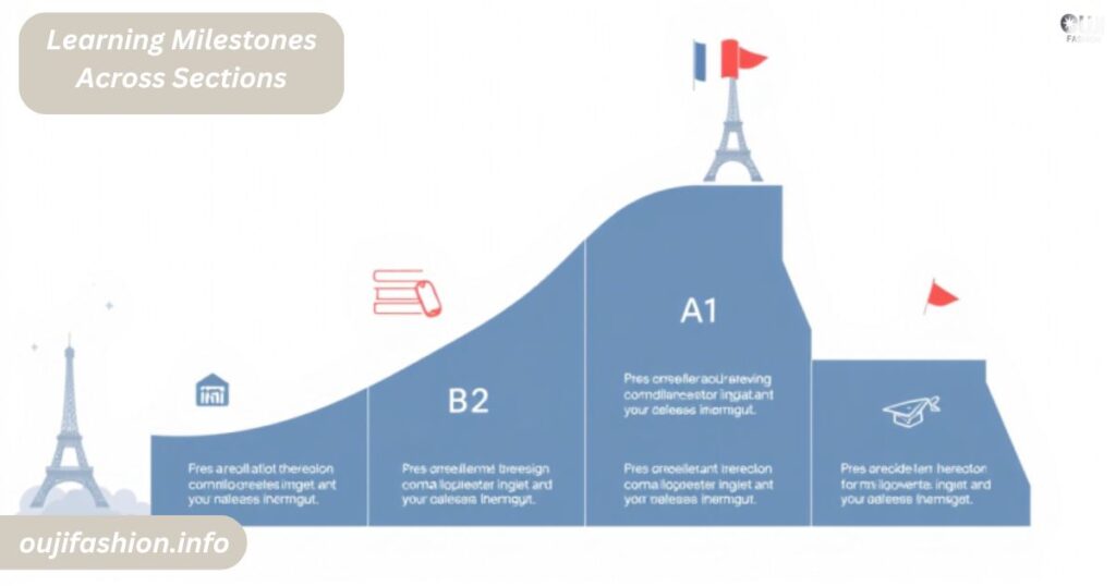 Learning Milestones Across Sections