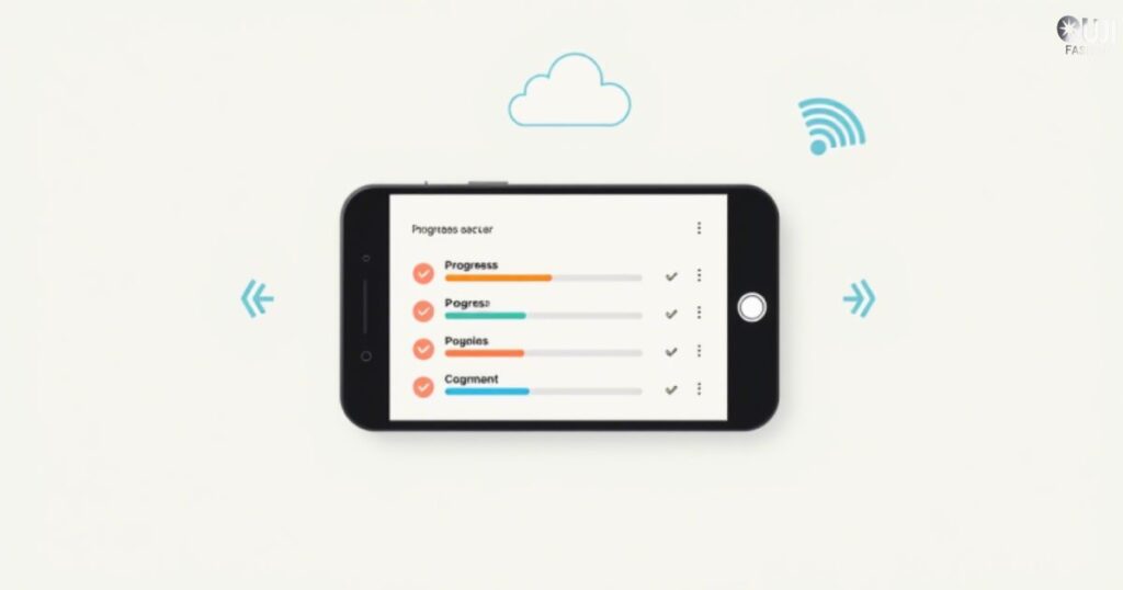 Offline Progress Tracking and Syncing