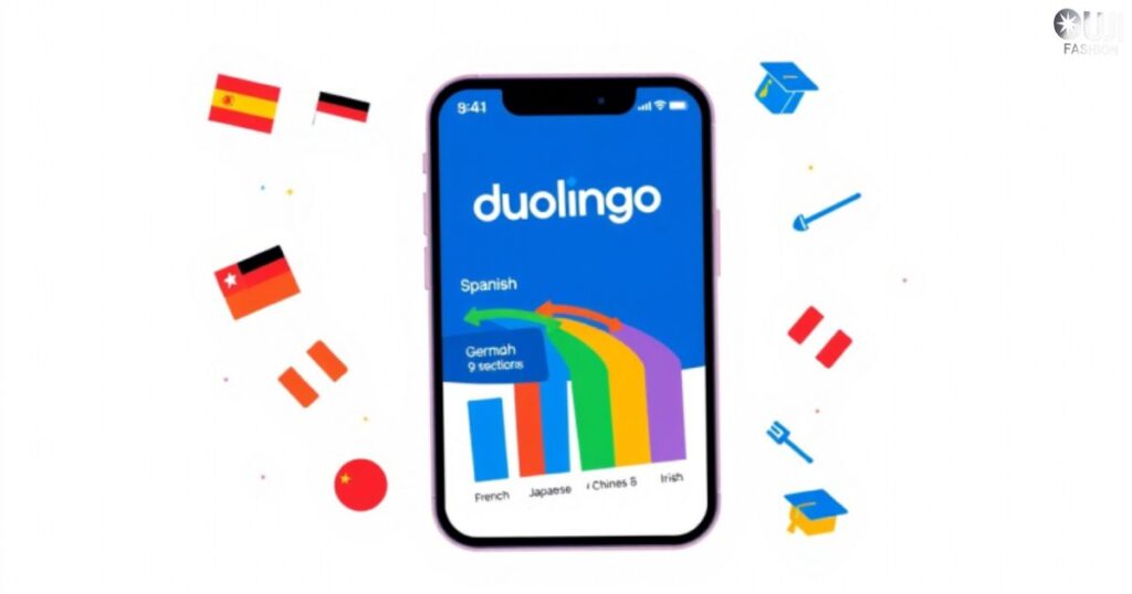 Sections in Popular Duolingo Courses