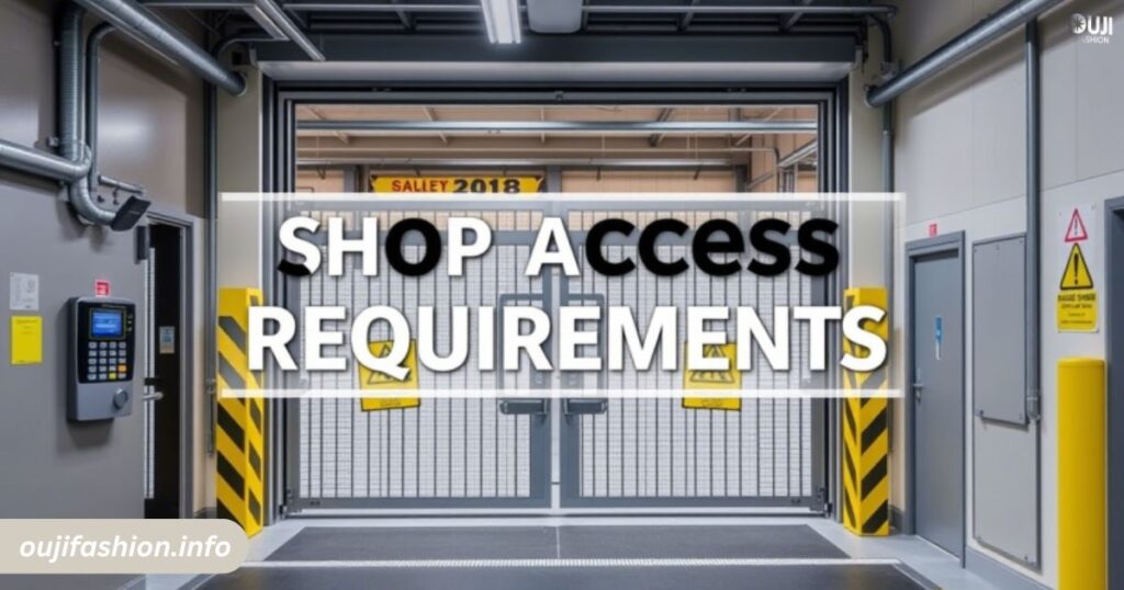Shop Access Requirements