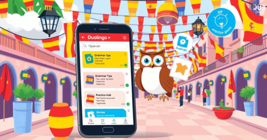 Special Features in Duolingo Spanish Sections