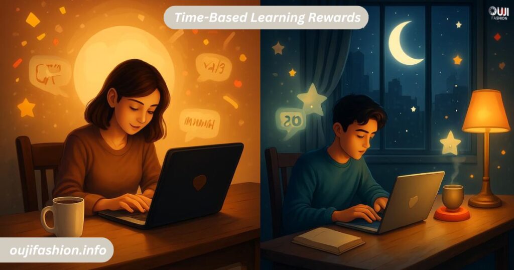 Time-Based Learning Rewards