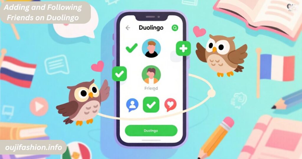 Adding and Following Friends on Duolingo