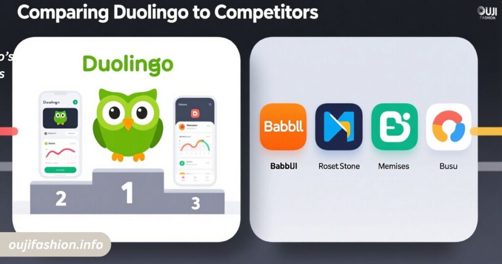 Comparing Duolingo to Competitors