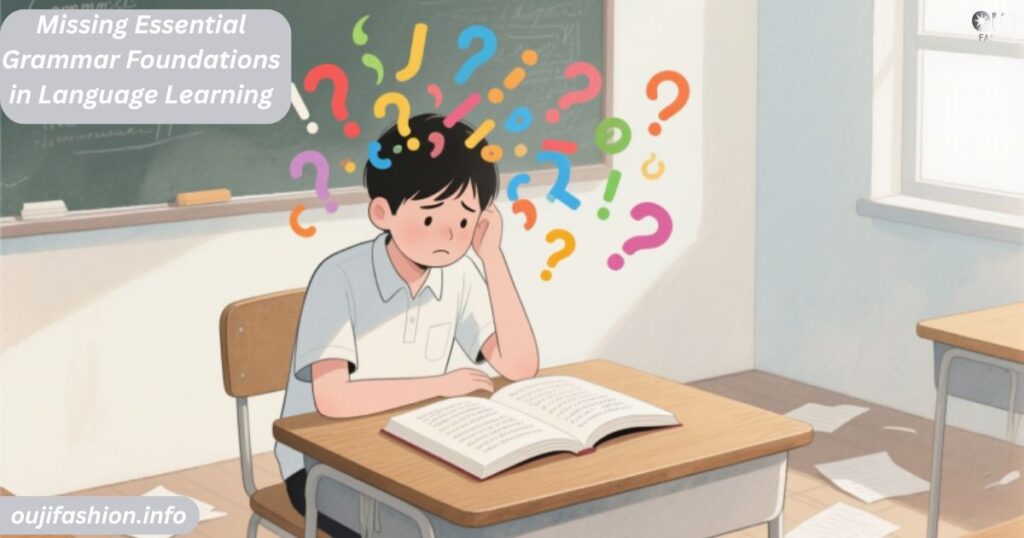 Missing Essential Grammar Foundations in Language Learning