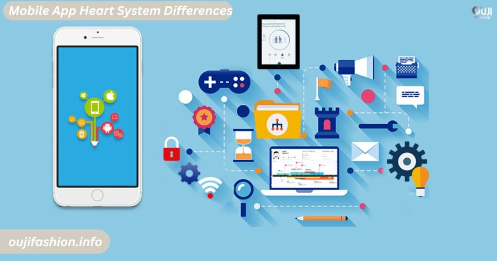 Mobile App Heart System Differences