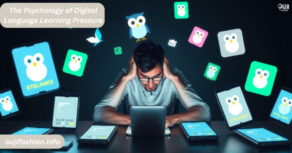 The Psychology of Digital Language Learning Pressure