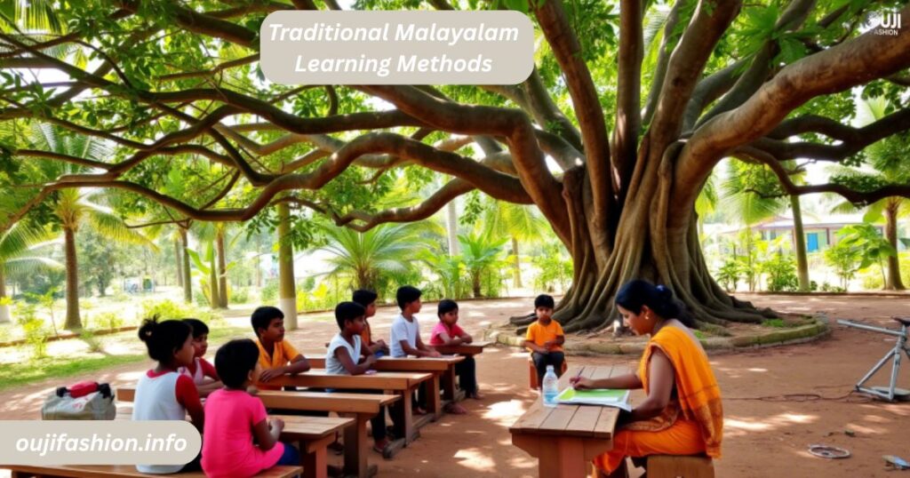 Traditional Malayalam Learning Methods